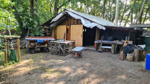 Foto vom Bauspielplatz